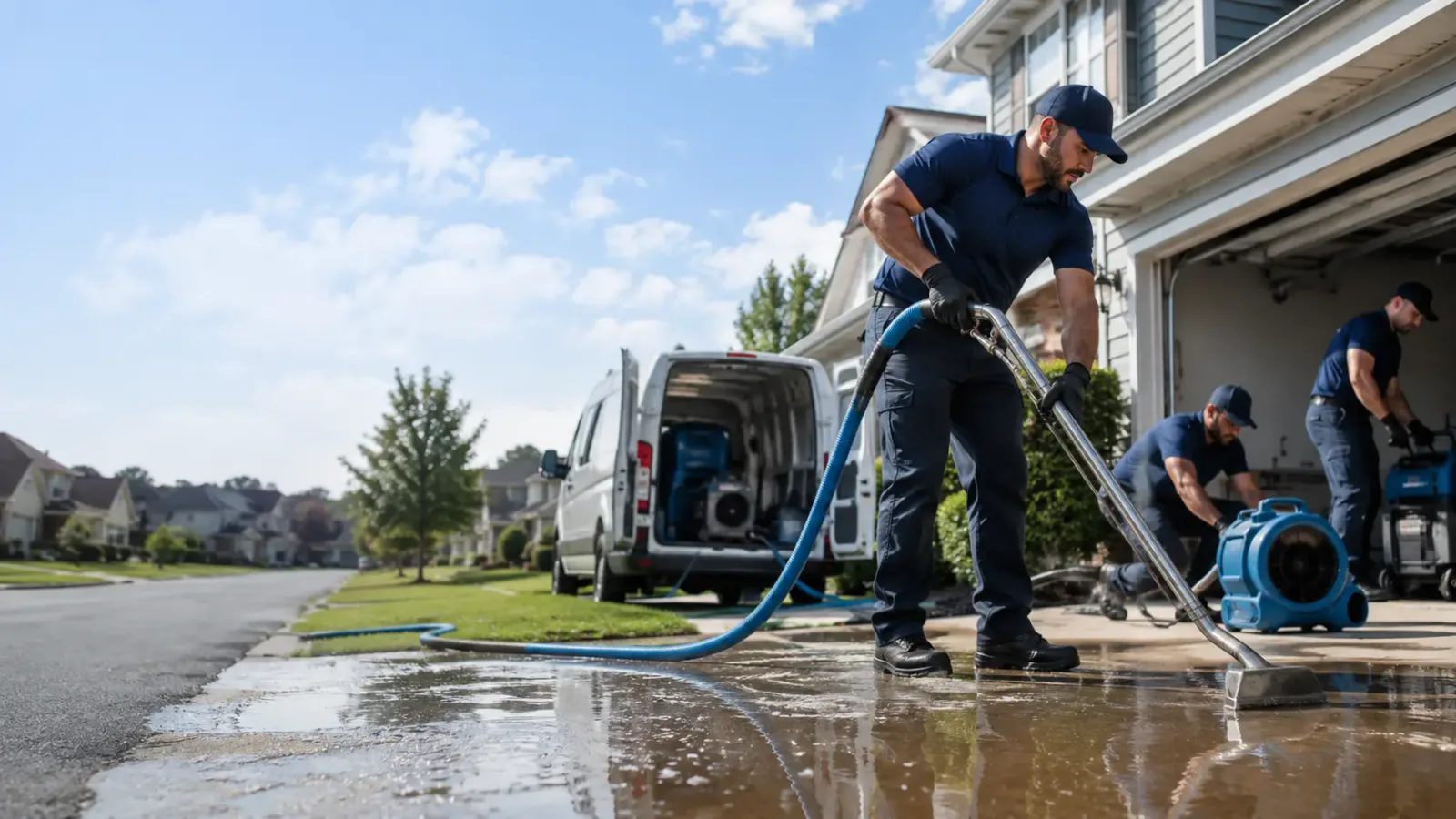 Flood Damage Restoration in Triumph, IL